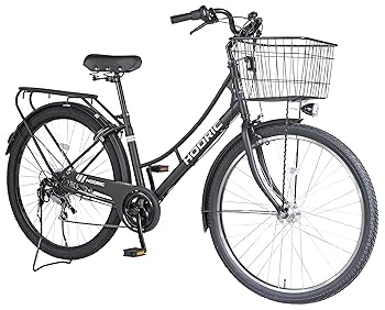 Amazon | 27.5型 6段変速・LEDオートライト付 シティサイクル